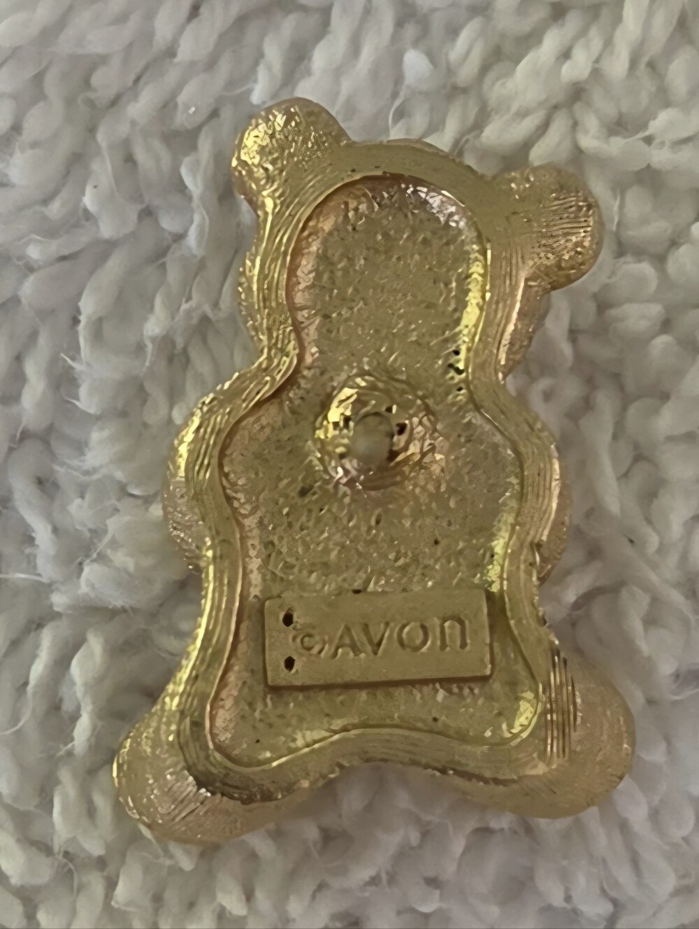 Vintage Gold Tone Brooch Pin Lot 10pc Teddy Bear(Avon) & Calla Lily Bouquet&more - Picture 5 of 14